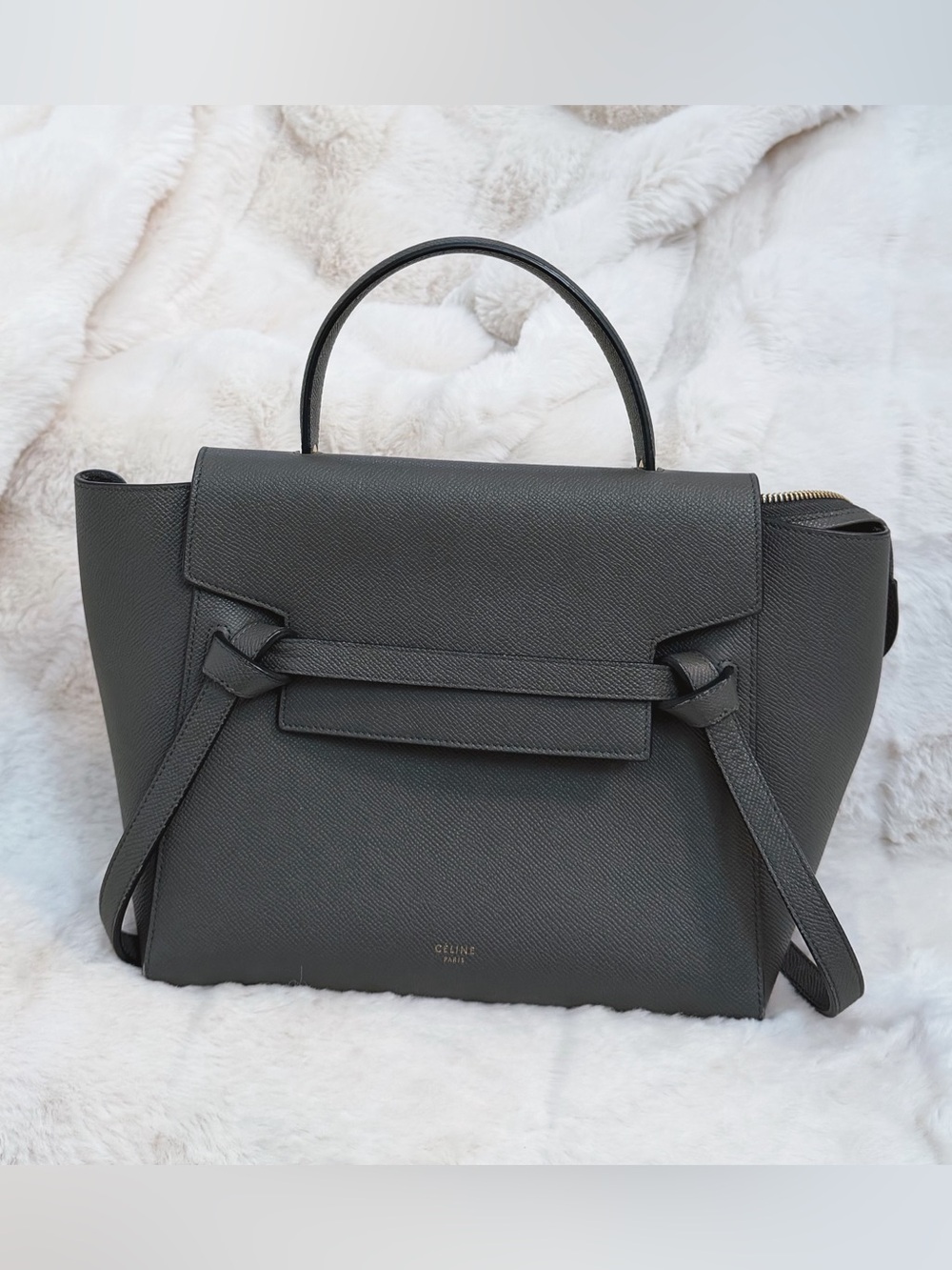 Celine Grey Belt Bag